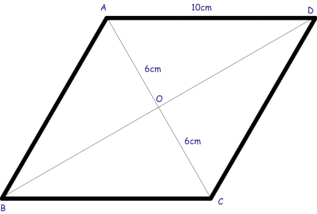 Rhombus example 2
